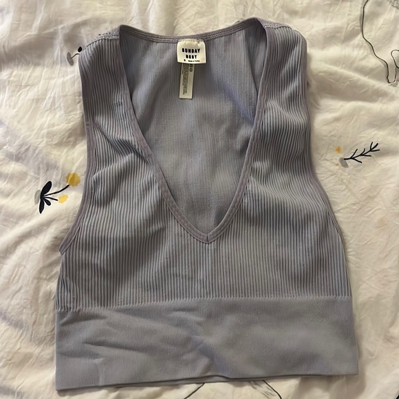 Sunday Best Tops - Aritzia Sunday Best Crop Top / Bra